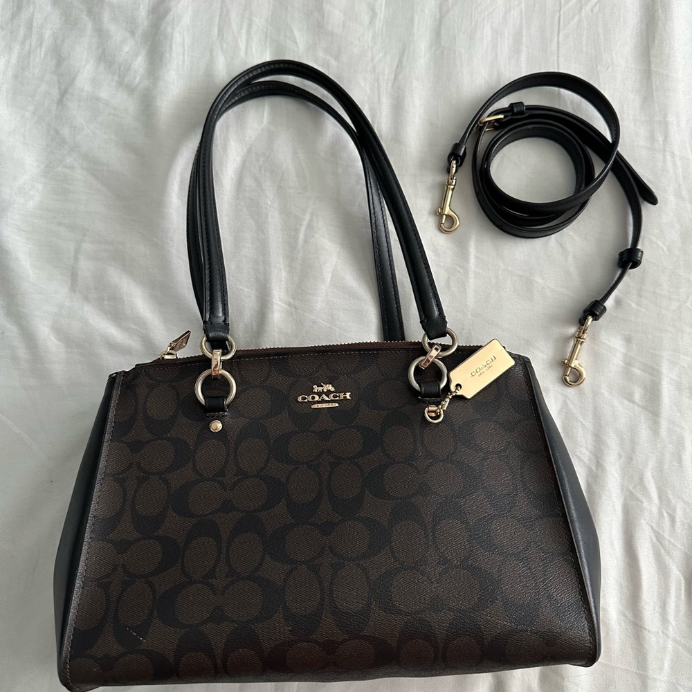 Coach Brown and Black Women's Bag